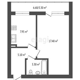 40,5 м², 1-комнатная квартира 4 077 000 ₽ - изображение 62