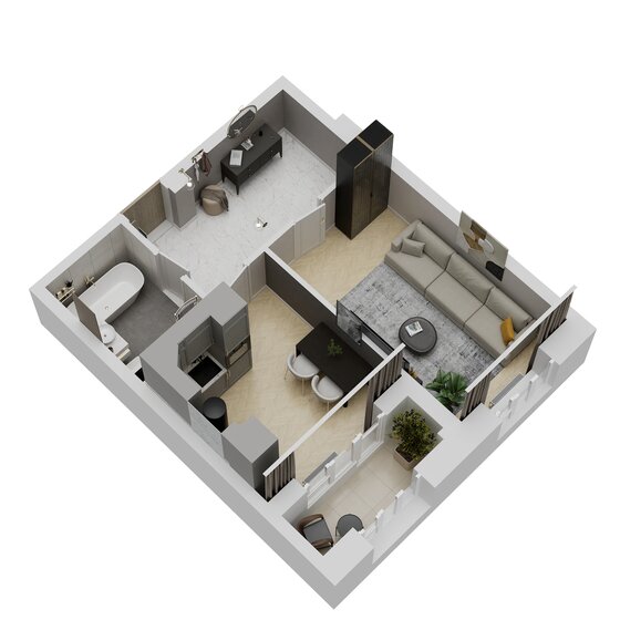 39,7 м², 1-комнатная квартира 7 900 300 ₽ - изображение 28