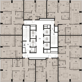 82,2 м², 3-комнатная квартира 53 244 228 ₽ - изображение 35