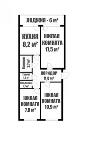 52,1 м², 2-комнатная квартира 3 970 000 ₽ - изображение 33