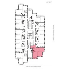 Квартира 62,9 м², 2-комнатная - изображение 2