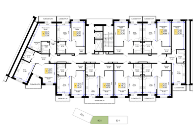 95 м², 3-комнатная квартира 5 900 000 ₽ - изображение 94