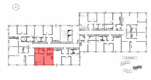 Квартира 40,5 м², 1-комнатная - изображение 2