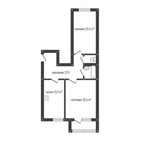 Квартира 67 м², 2-комнатная - изображение 1