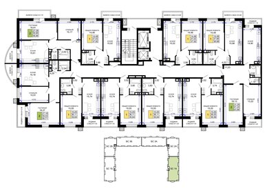 26 м², 1-комнатная квартира 4 200 000 ₽ - изображение 63