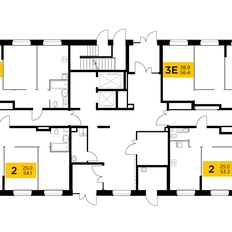 Квартира 57,4 м², 2-комнатная - изображение 2