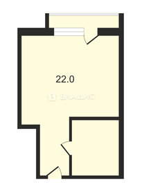 Квартира 22 м², студия - изображение 1