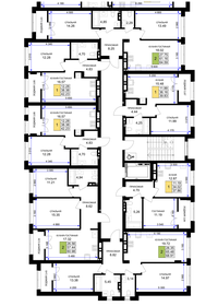 41,4 м², 1-комнатная квартира 5 150 000 ₽ - изображение 59