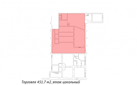 456 м², торговое помещение 533 064 ₽ в месяц - изображение 44