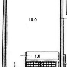 Квартира 25,2 м², студия - изображение 5