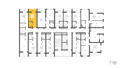 17 м², апартаменты-студия 7 300 000 ₽ - изображение 79