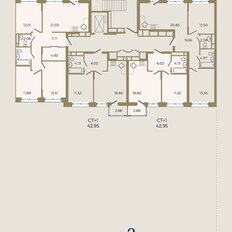 Квартира 43 м², 1-комнатная - изображение 2