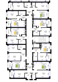 41,4 м², 1-комнатная квартира 5 150 000 ₽ - изображение 61