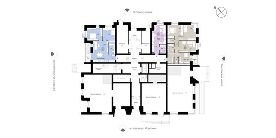 55,2 м², 3-комнатная квартира 5 200 000 ₽ - изображение 71