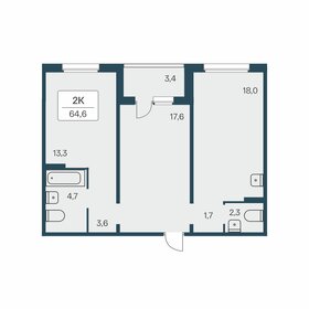 62,1 м², 4-комнатная квартира 5 490 000 ₽ - изображение 78