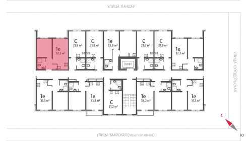 24,7 м², квартира-студия 4 000 000 ₽ - изображение 53