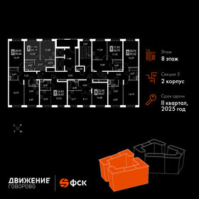 35,3 м², 1-комнатные апартаменты 8 554 045 ₽ - изображение 53