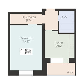 42,2 м², 1-комнатная квартира 4 055 040 ₽ - изображение 8