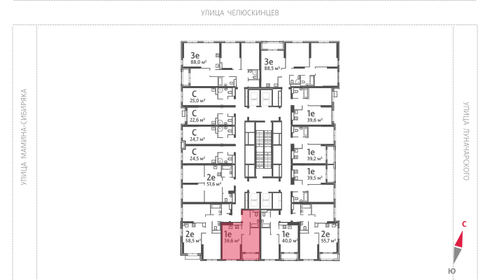 38,3 м², 1-комнатная квартира 8 200 000 ₽ - изображение 31