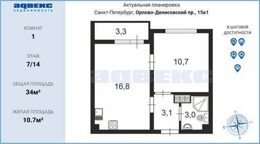 Купить двухкомнатную квартиру с балконом и в новостройке в Долгопрудном - изображение 15