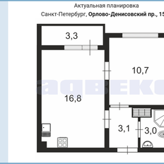 Квартира 34 м², 1-комнатная - изображение 2