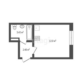 Квартира 18 м², студия - изображение 1