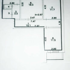 Квартира 69 м², 3-комнатная - изображение 5