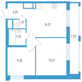 48,9 м², 2-комнатная квартира 7 399 999 ₽ - изображение 54