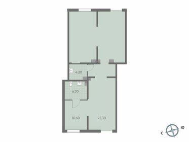 93,4 м², помещение свободного назначения - изображение 3