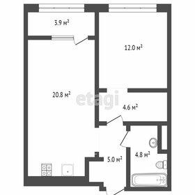 Квартира 47,3 м², 1-комнатная - изображение 1