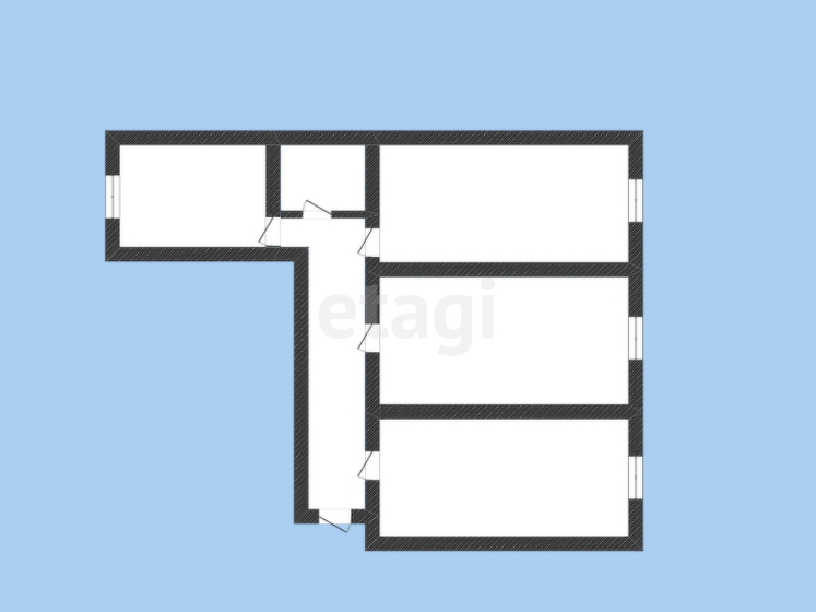 80,9 м², 3-комнатная квартира 6 750 000 ₽ - изображение 1