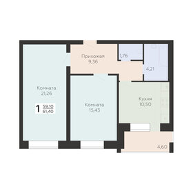65 м², 2-комнатная квартира 4 450 000 ₽ - изображение 41