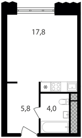 23,4 м², апартаменты-студия 8 117 460 ₽ - изображение 70