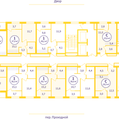 Квартира 36,3 м², 1-комнатная - изображение 3