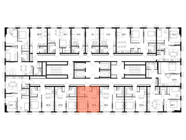 Квартира 32,6 м², 1-комнатная - изображение 2