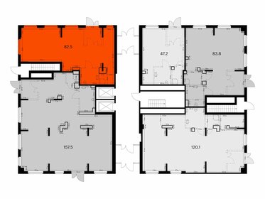 91,7 м², помещение свободного назначения 20 174 000 ₽ - изображение 19