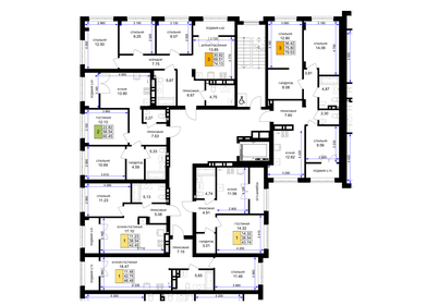 81,3 м², 3-комнатная квартира 9 200 000 ₽ - изображение 66