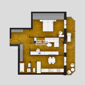 Квартира 83 м², 2-комнатная - изображение 4