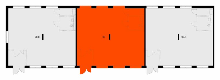 98,8 м², помещение свободного назначения 45 081 452 ₽ - изображение 10
