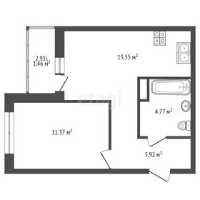 Квартира 37,1 м², 1-комнатная - изображение 2