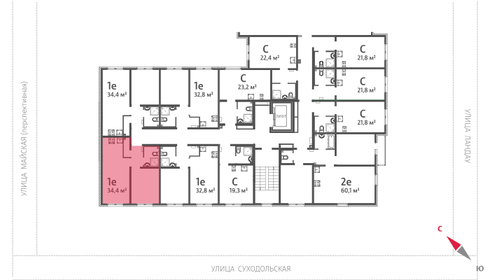 37,2 м², 1-комнатная квартира 4 200 000 ₽ - изображение 39