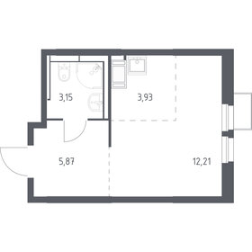 25 м², квартира-студия 5 990 000 ₽ - изображение 60