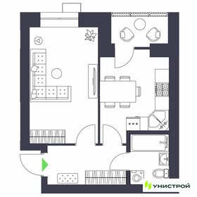 40,6 м², 1-комнатная квартира 4 900 000 ₽ - изображение 87