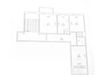 61,2 м², 3-комнатная квартира 4 200 000 ₽ - изображение 12