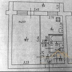 Квартира 32,7 м², 1-комнатная - изображение 2