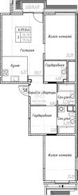 60 м², 3-комнатная квартира 18 000 ₽ в месяц - изображение 18