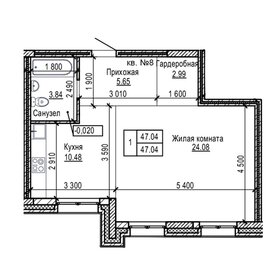 48,5 м², 1-комнатная квартира 6 648 610 ₽ - изображение 41