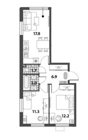 60,9 м², 3-комнатная квартира 18 087 664 ₽ - изображение 39