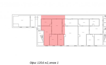 120,6 м², офис - изображение 5