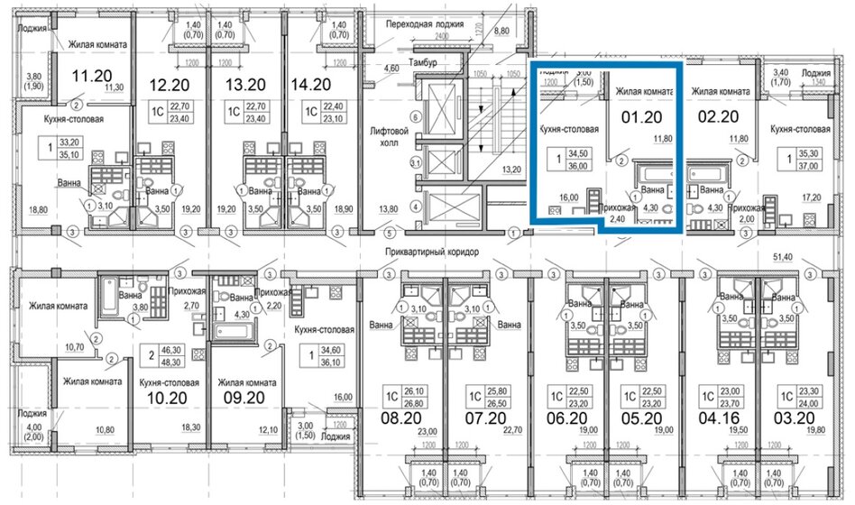 36,7 м², 1-комнатная квартира 4 250 000 ₽ - изображение 1